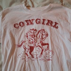 $10 off $60 ⭐️ Cowgirl T-shirt